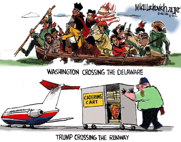 Cartoon commentary